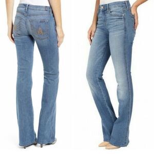 7 For‎ All Mankind Tailorless Dojo Bootcut Flare A-
Pocket Jean Size 29